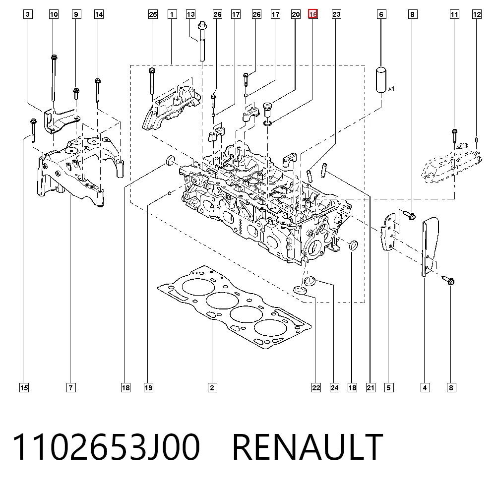 1102653J00 Renault (RVI)