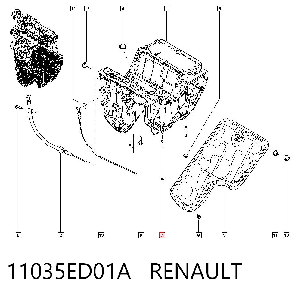 11035ED01A Renault (RVI)