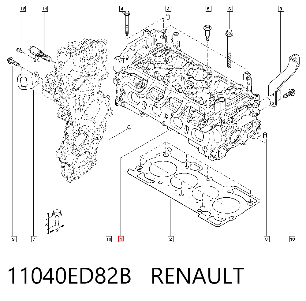 11040ED82B Renault (RVI)