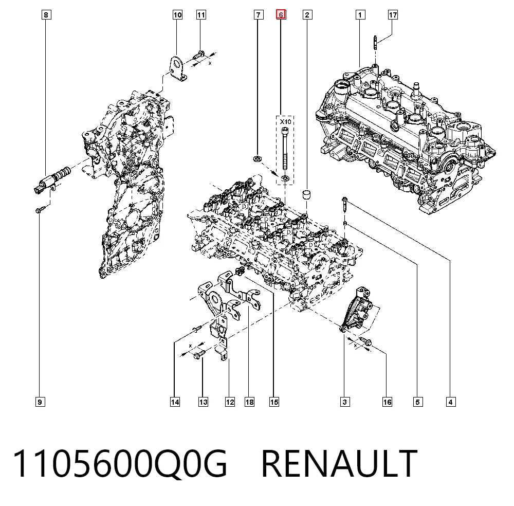 1105600Q0G Renault (RVI)