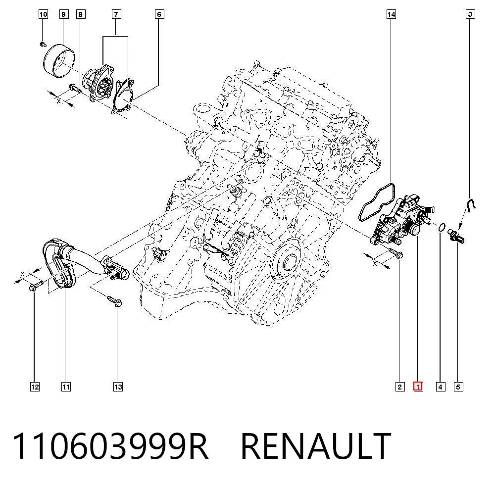 110603999R Renault (RVI)