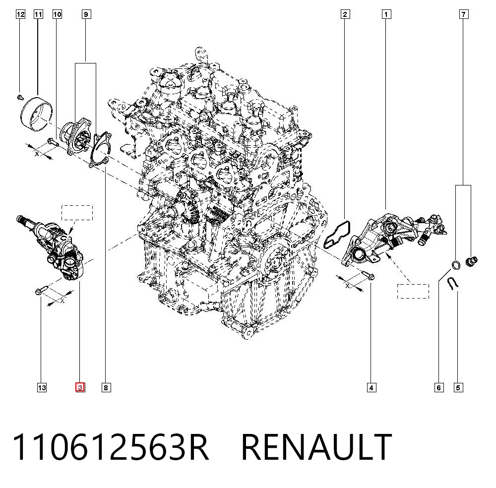 110612563R Renault (RVI)