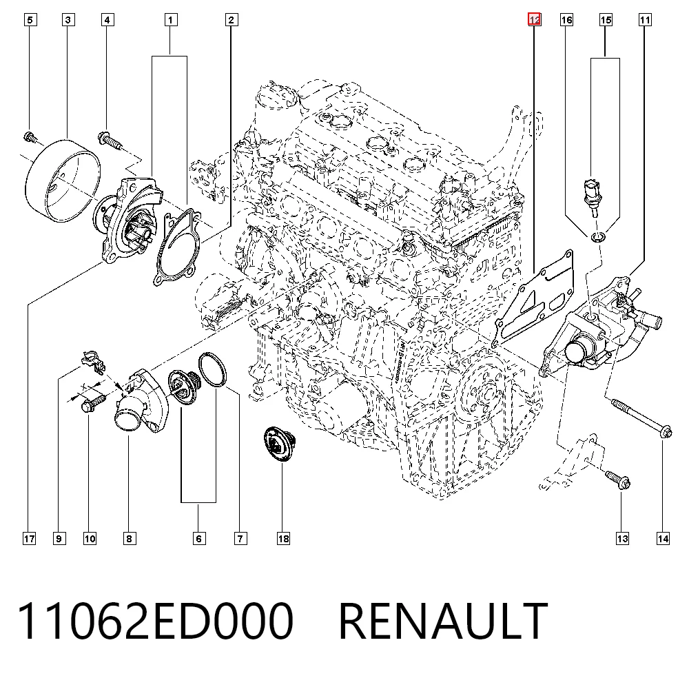 11062ED000 Renault (RVI)