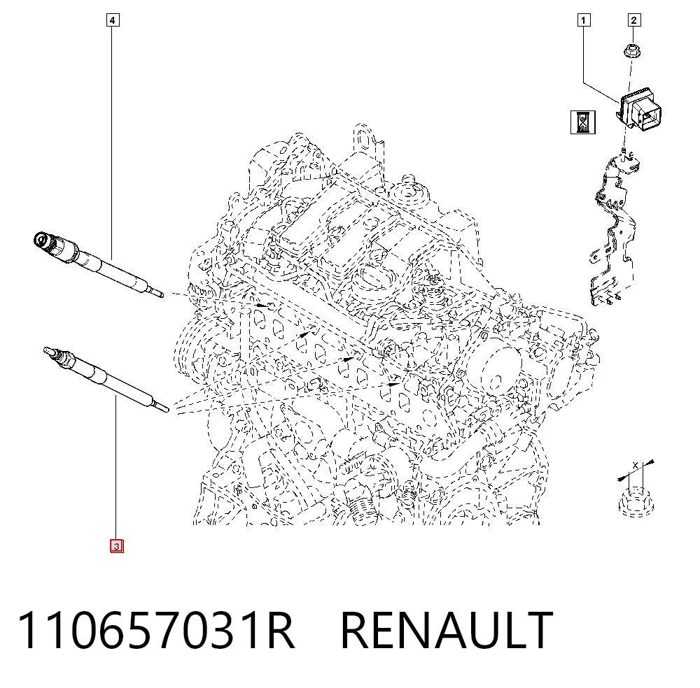 Vela de incandescência General Motors 95518024 preço, a partir de 36,21 USD