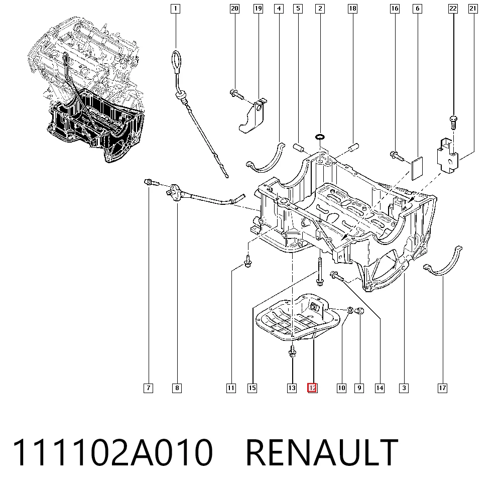 111102A010 Renault (RVI)