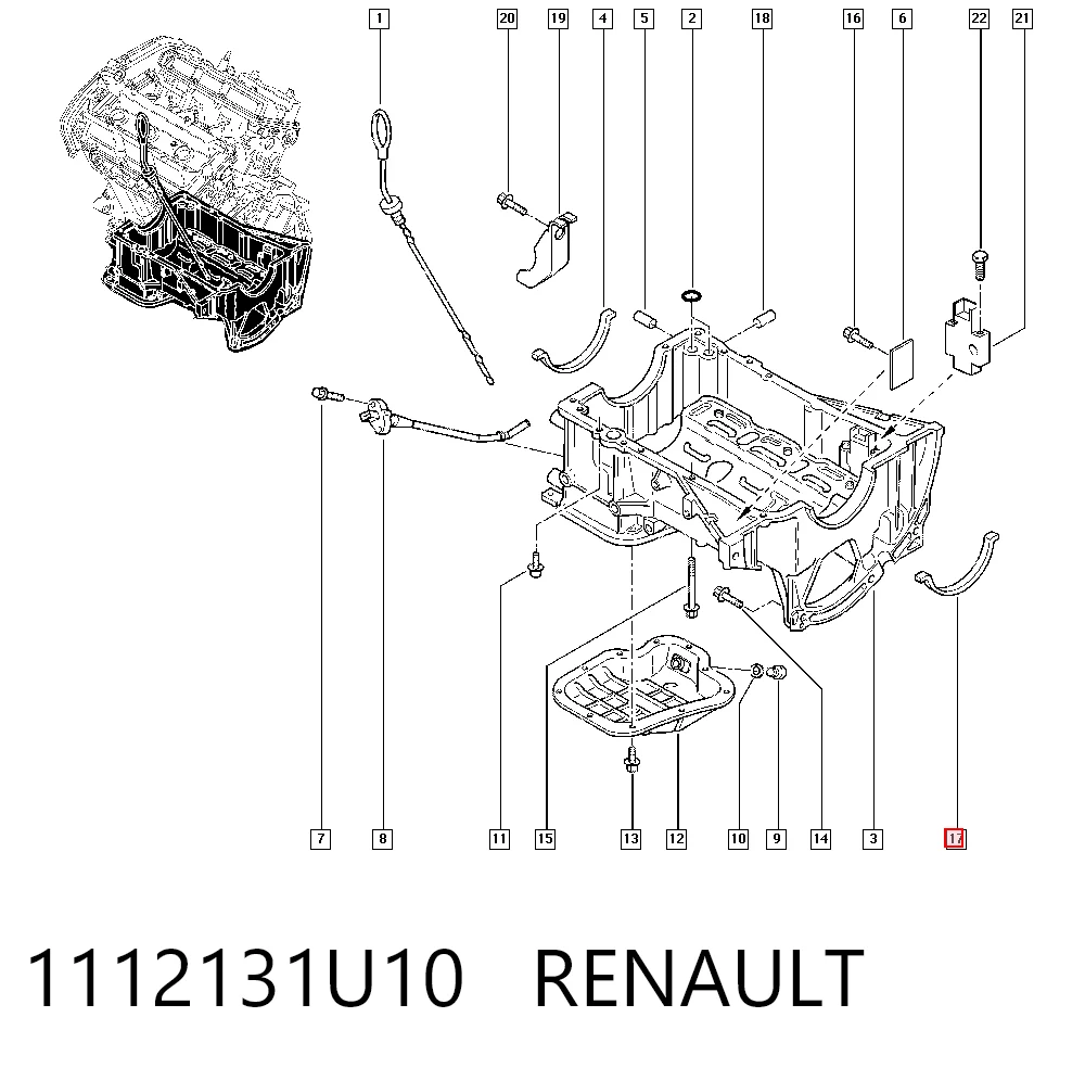 1112131U10 Renault (RVI)