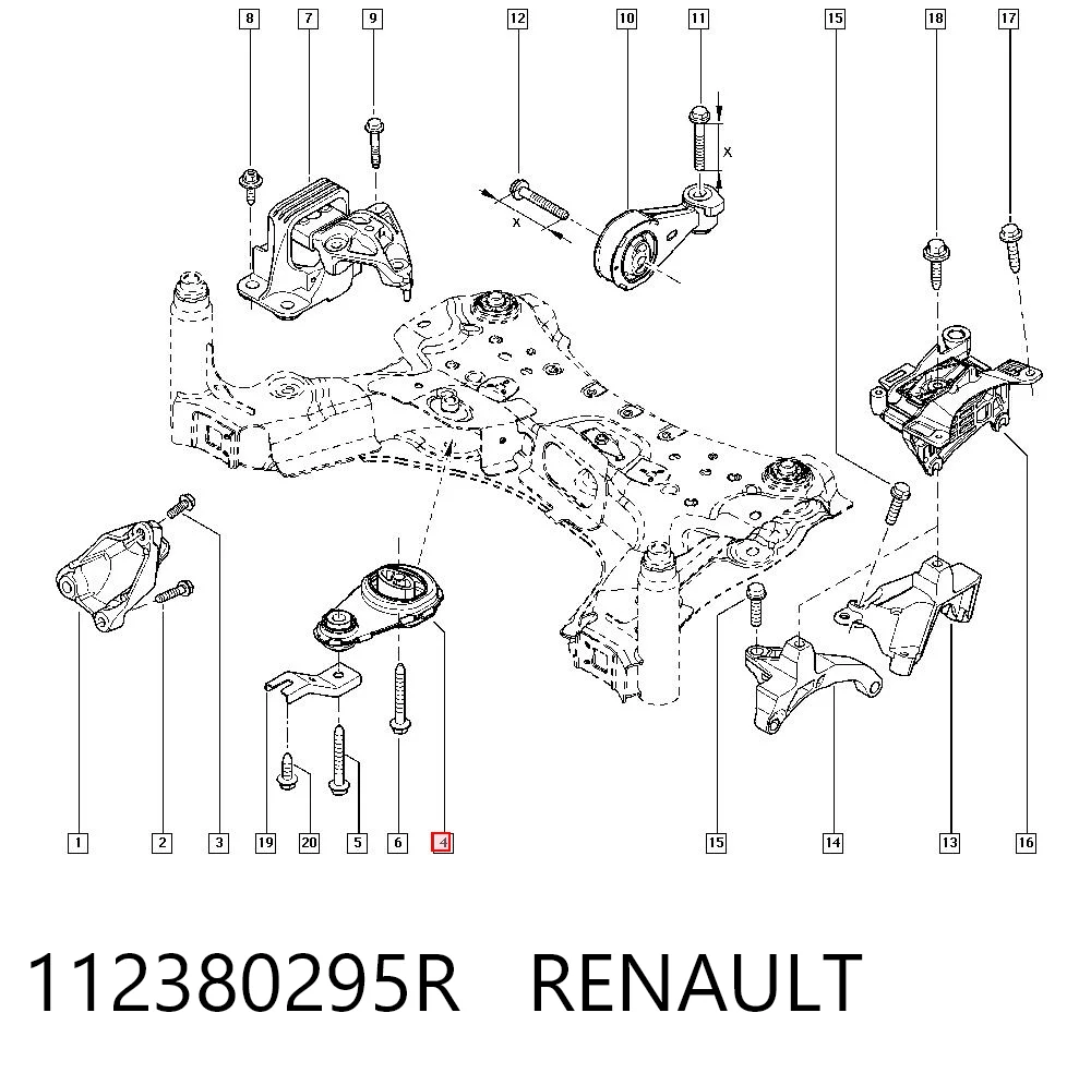 112380295R Renault (RVI)