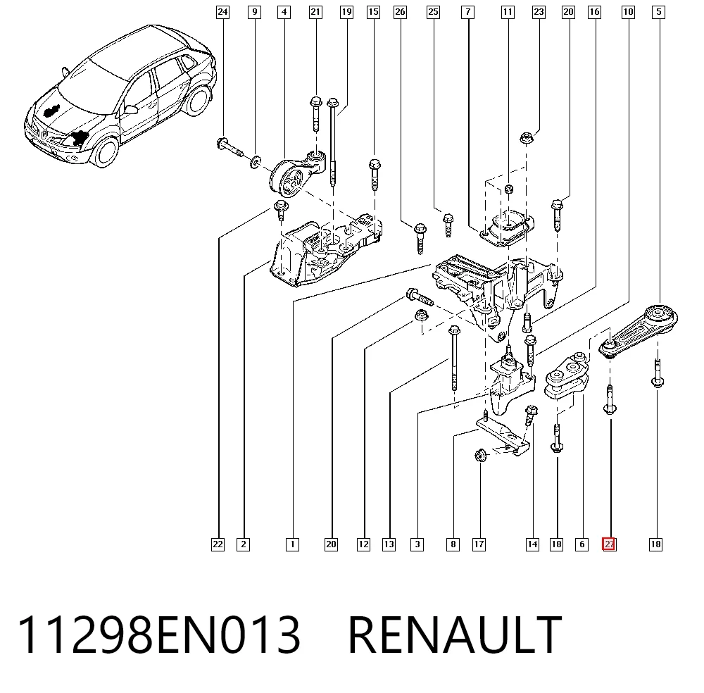 11298EN013 Renault (RVI)