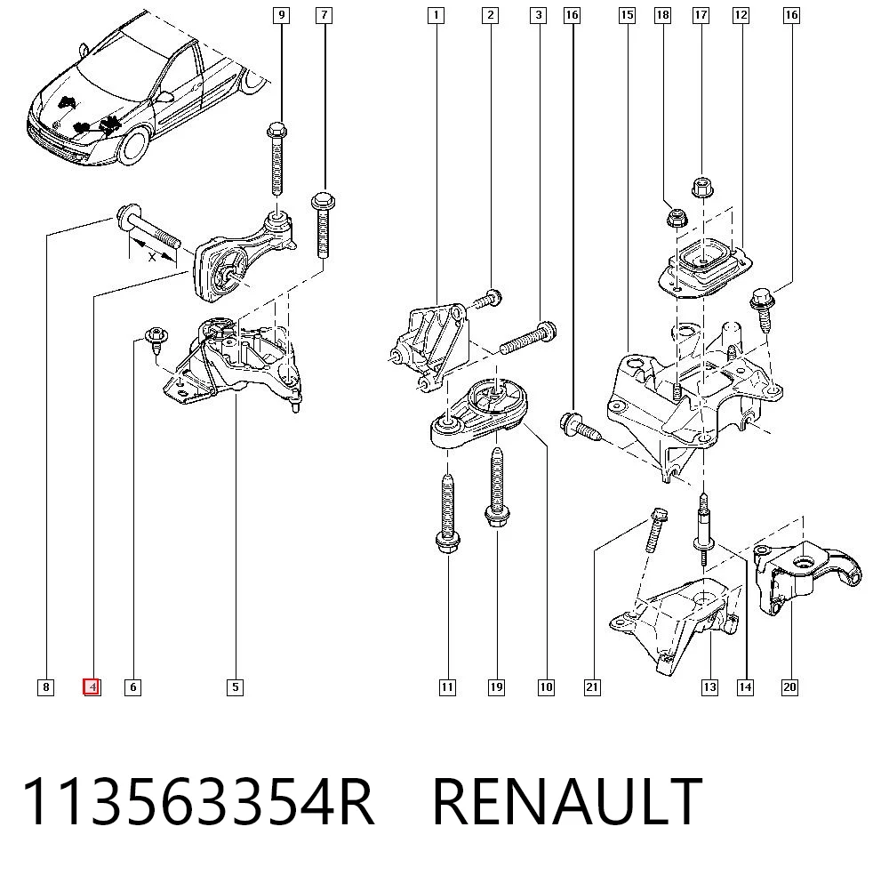113563354R Renault (RVI)