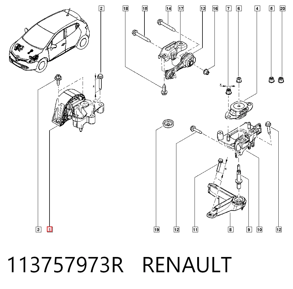 113757973R Renault (RVI)