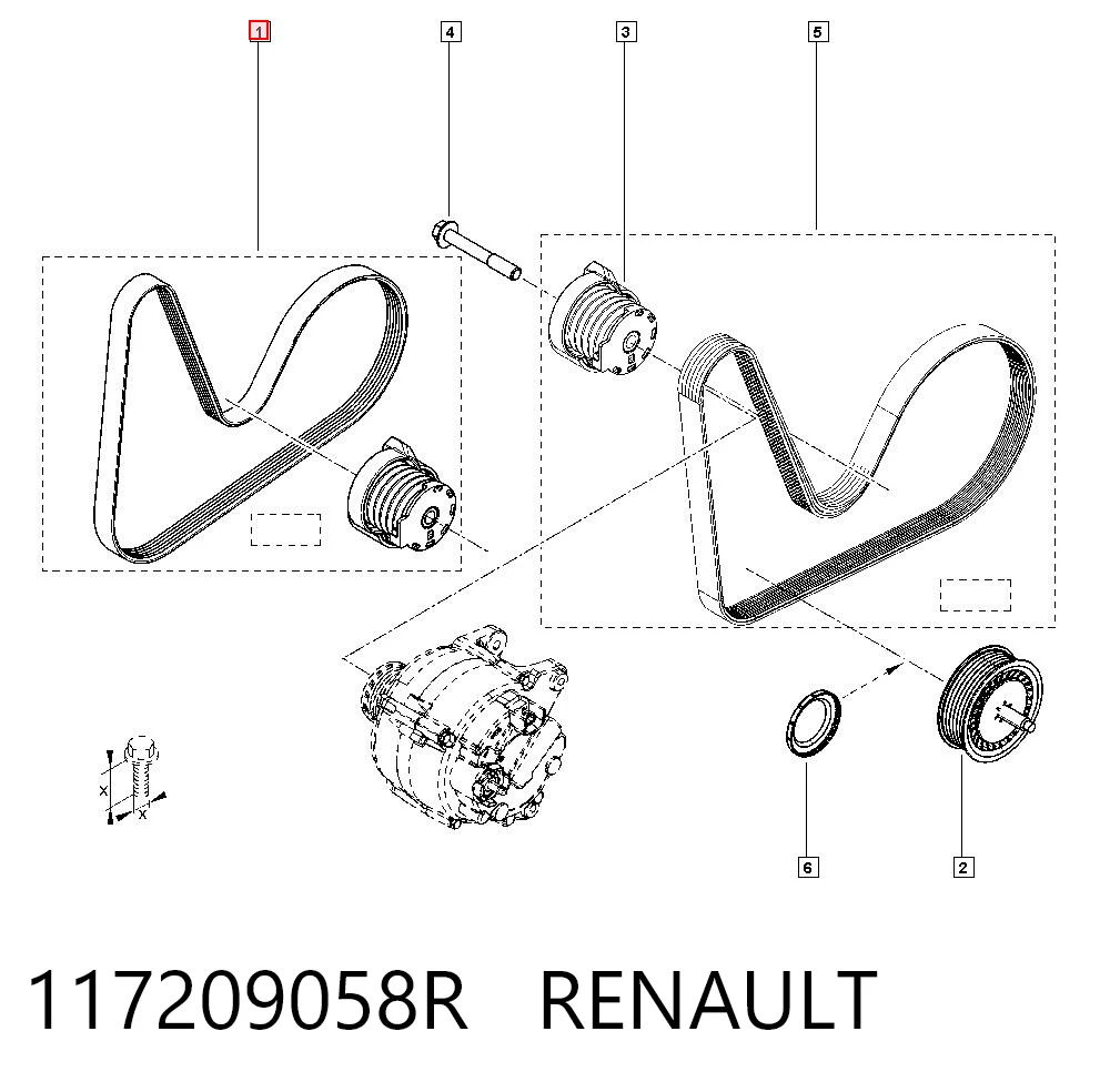 117209058R Renault (RVI)