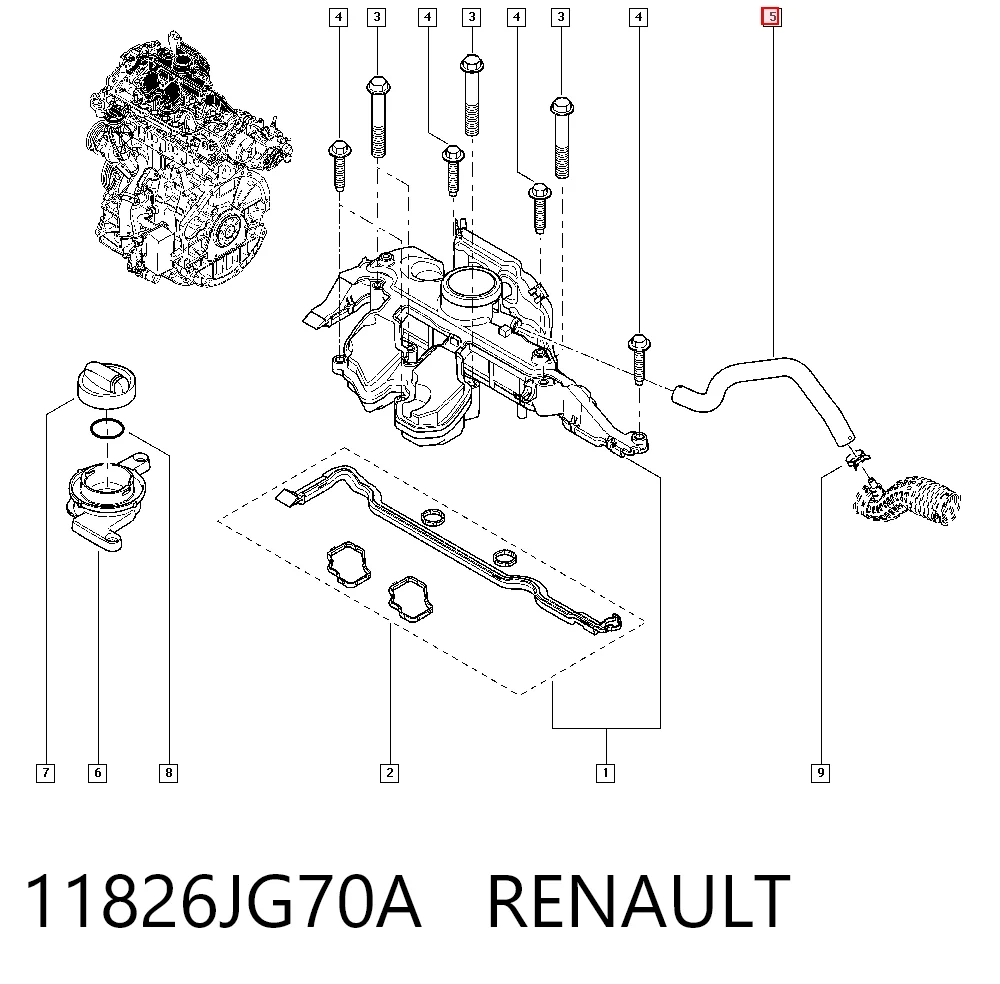 11826JG70A Renault (RVI)