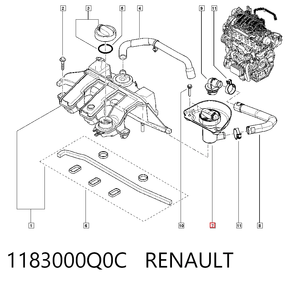 1183000Q0C Renault (RVI)