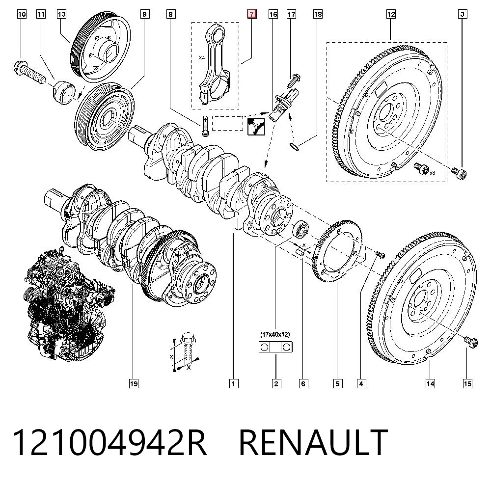 Biela de pistão de motor General Motors 93168038 preço, a partir de 66,59 USD