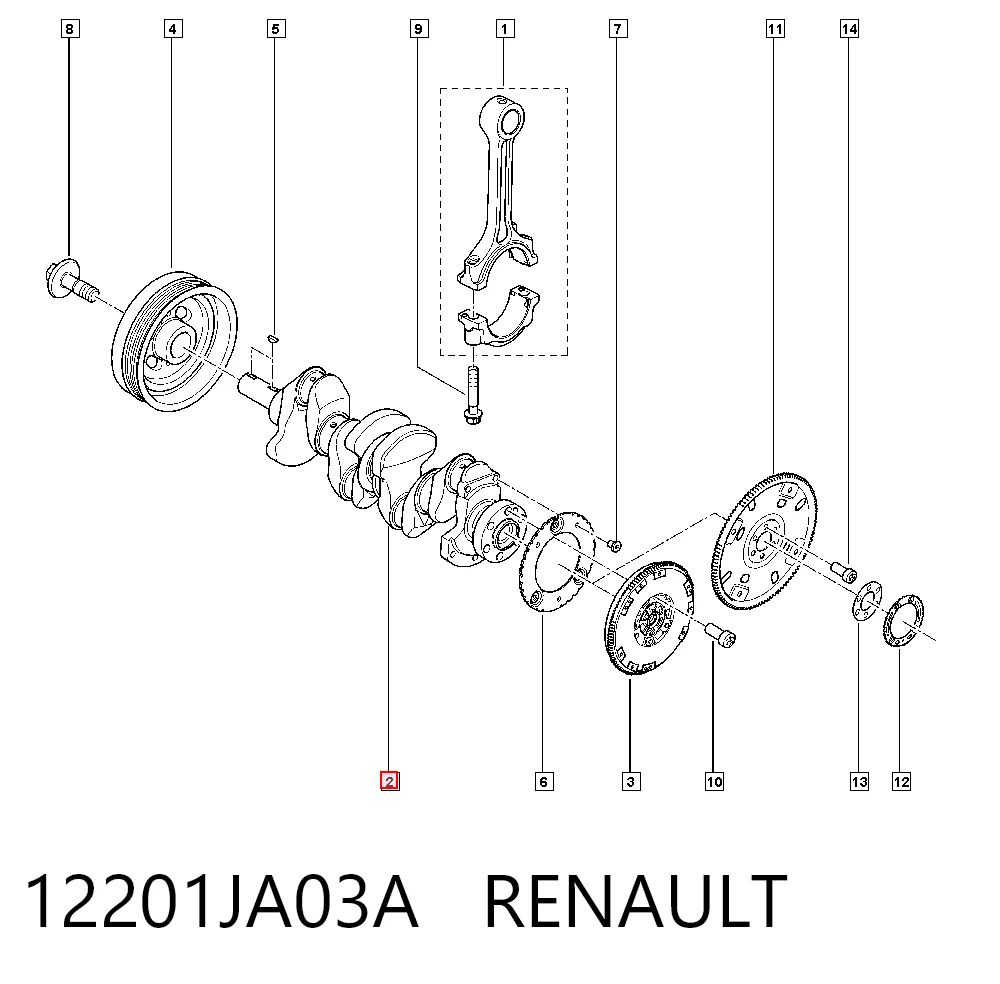Cambota de motor para Nissan X-Trail T30