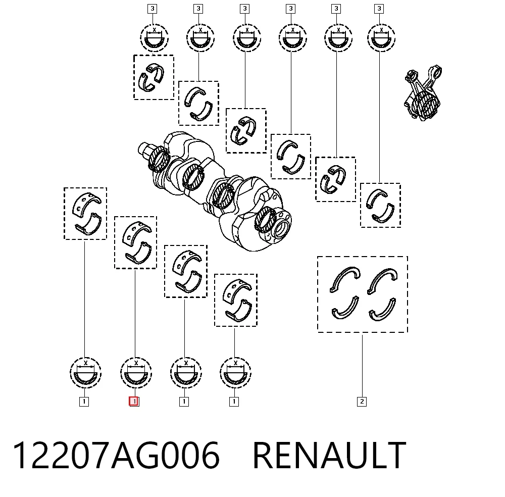 12207AG006 Renault (RVI)