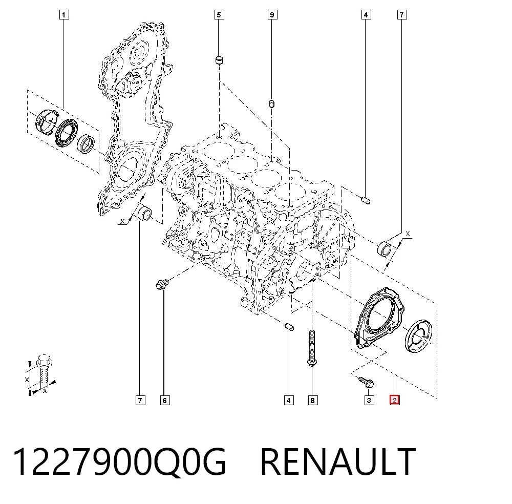 1227900Q0G Renault (RVI)