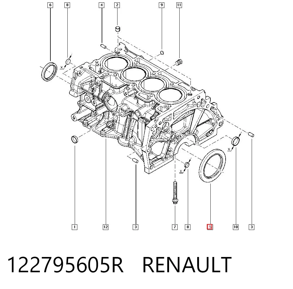 122795605R Renault (RVI)