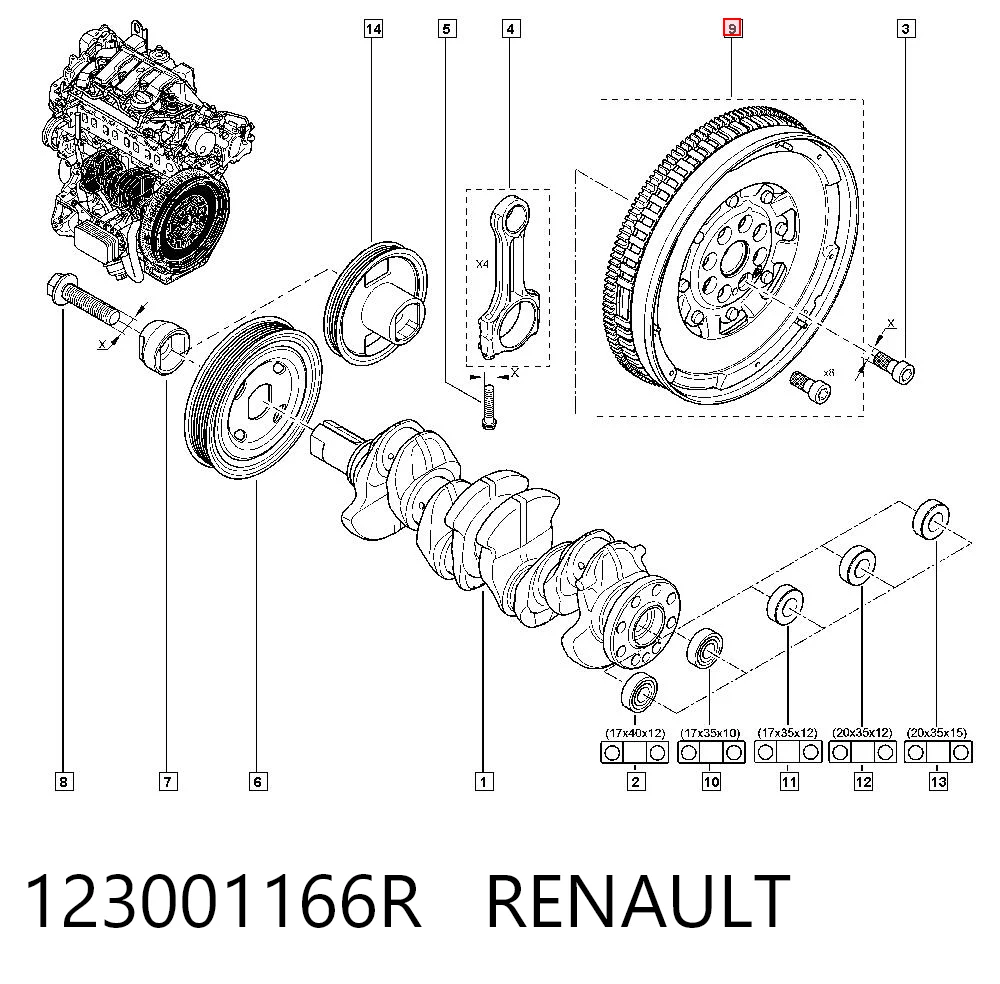 123001166R Renault (RVI)
