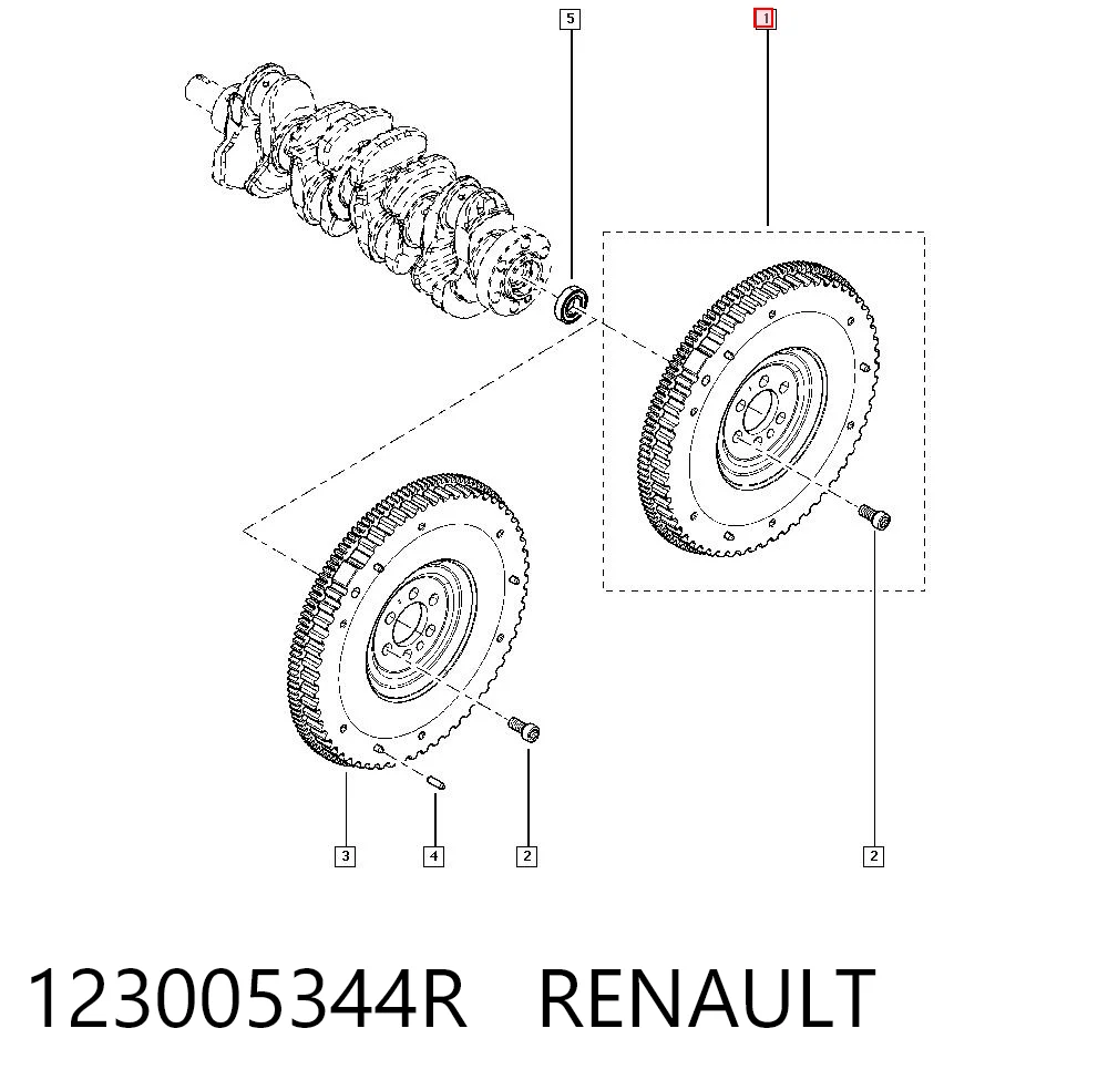 Volante de motor INA 415049210