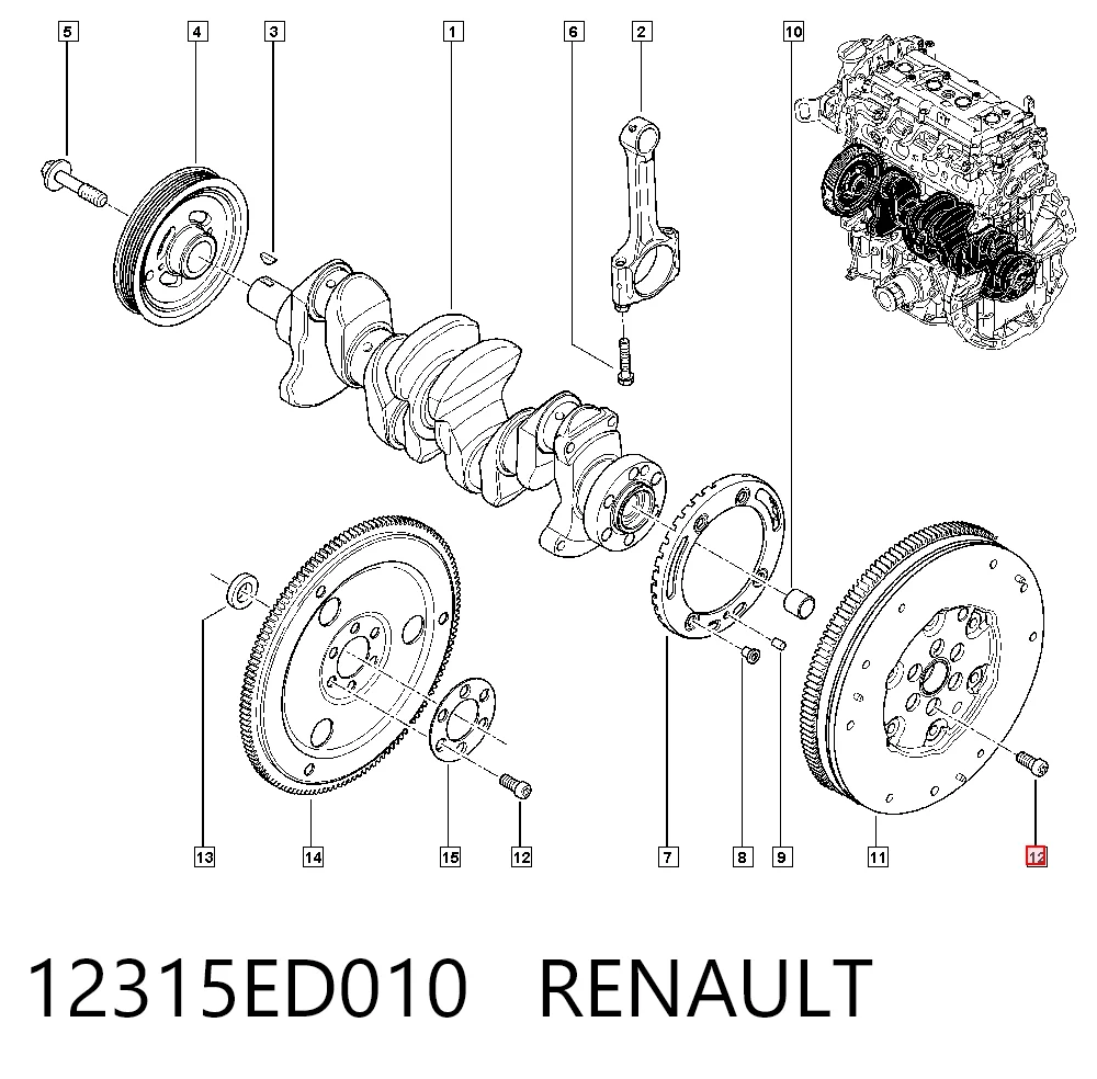 12315ED010 Renault (RVI)