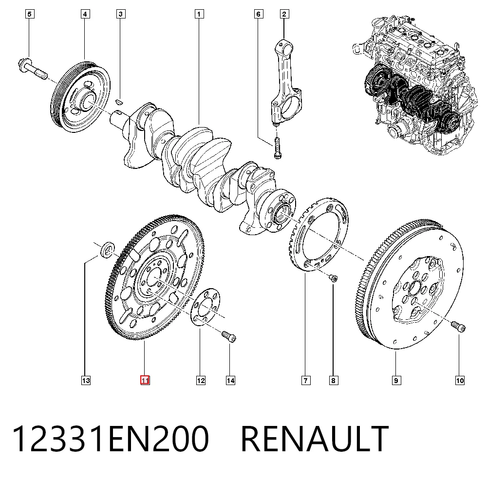 12331EN200 Renault (RVI)
