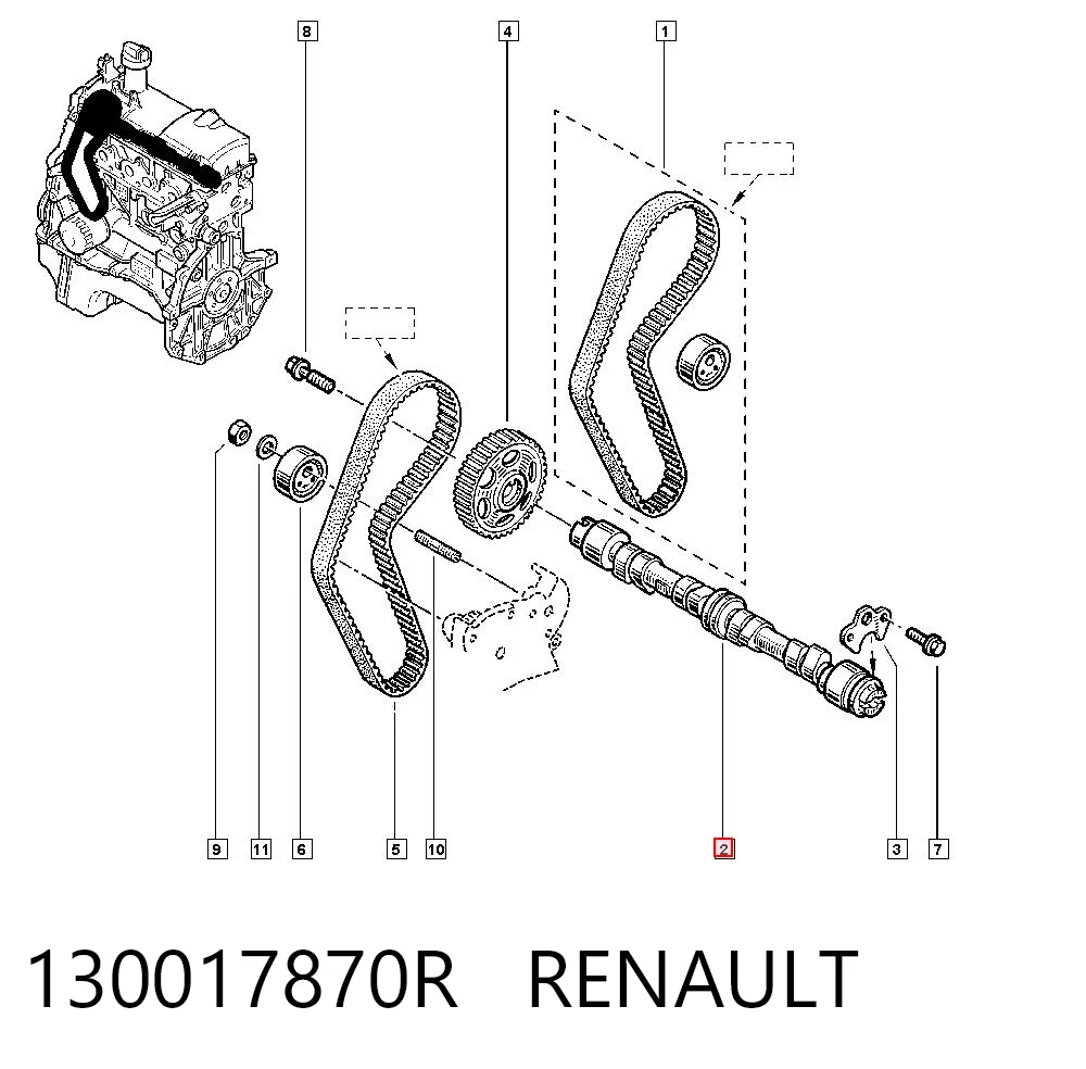 130017870R Renault (RVI)
