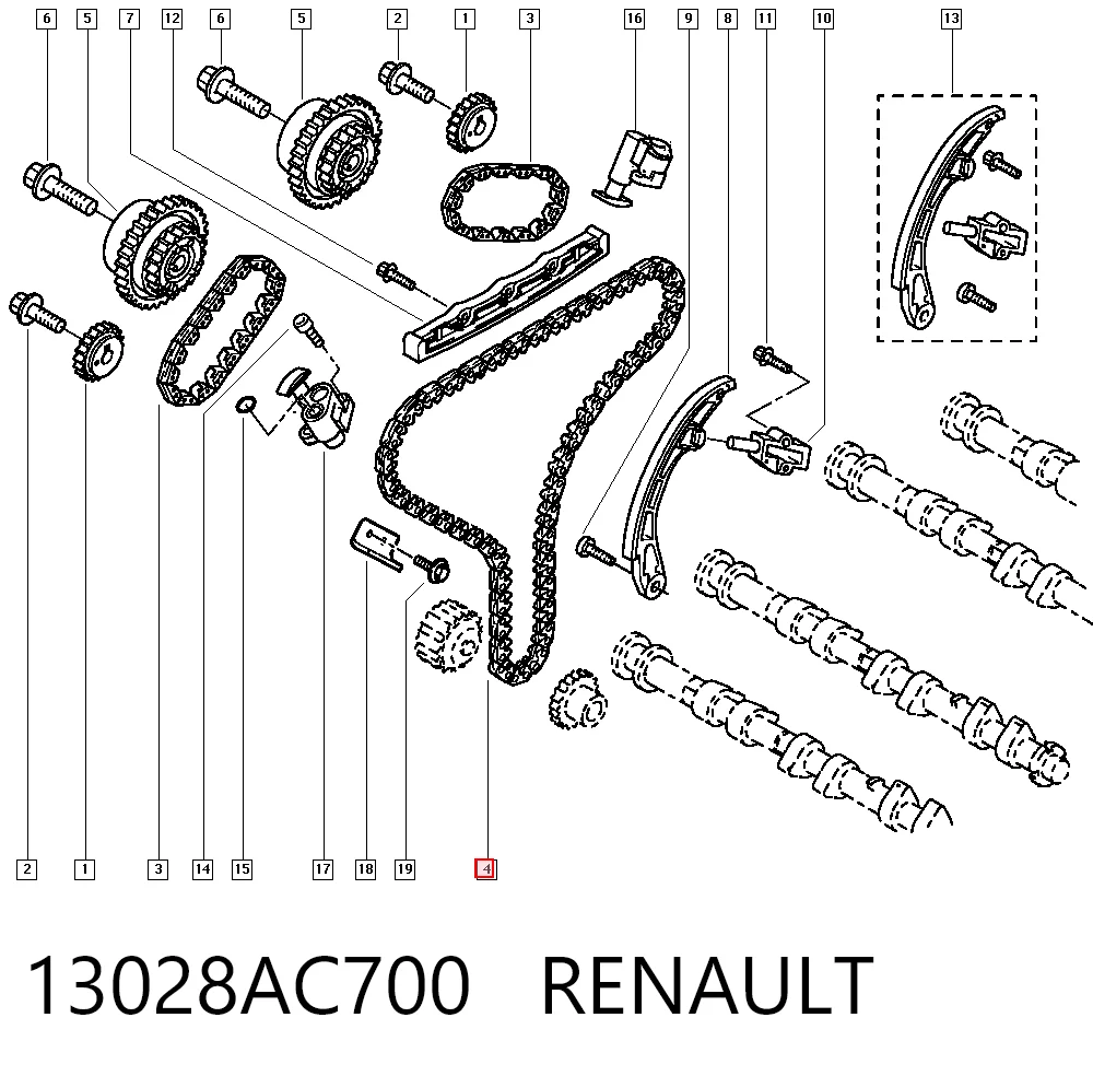13028AC700 Renault (RVI)