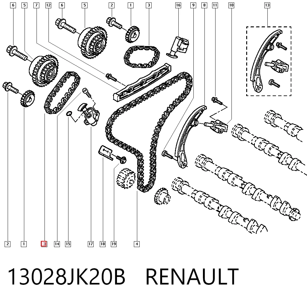 13028JK20B Renault (RVI)