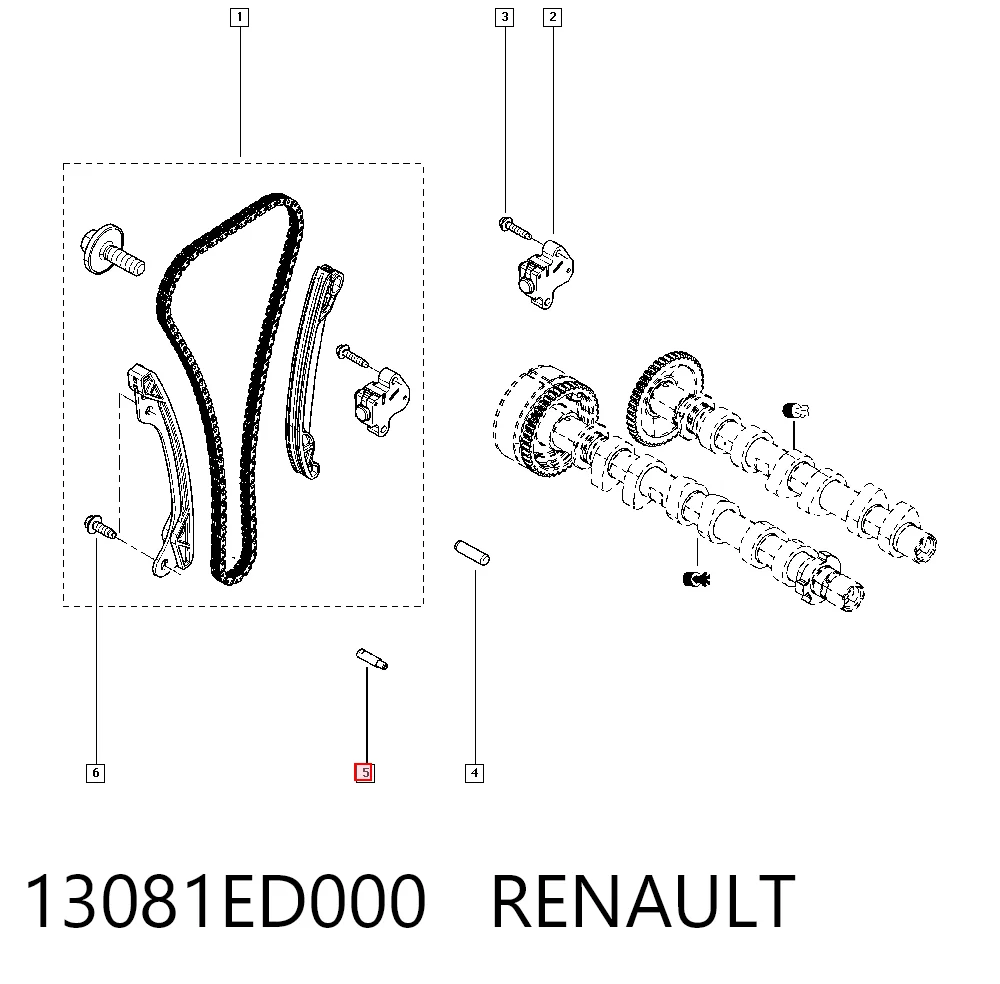 13081ED000 Renault (RVI)