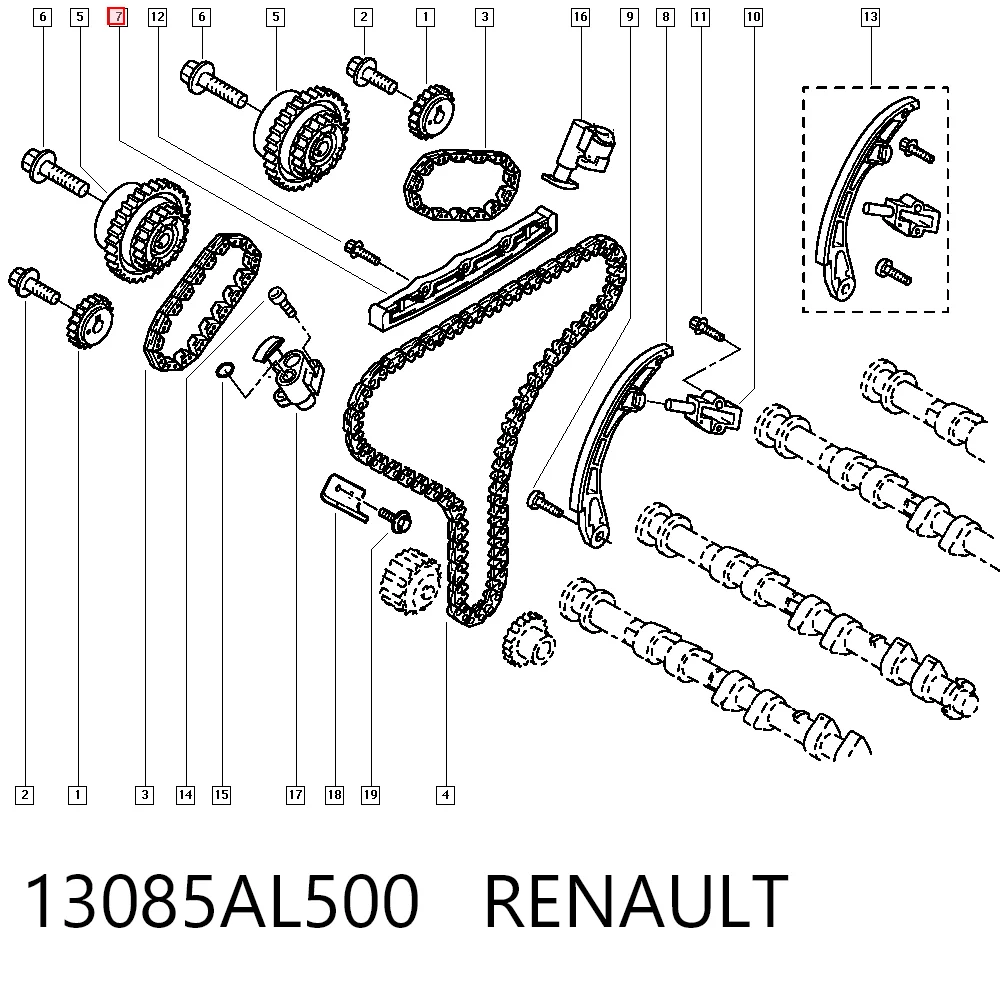 13085AL500 Renault (RVI)