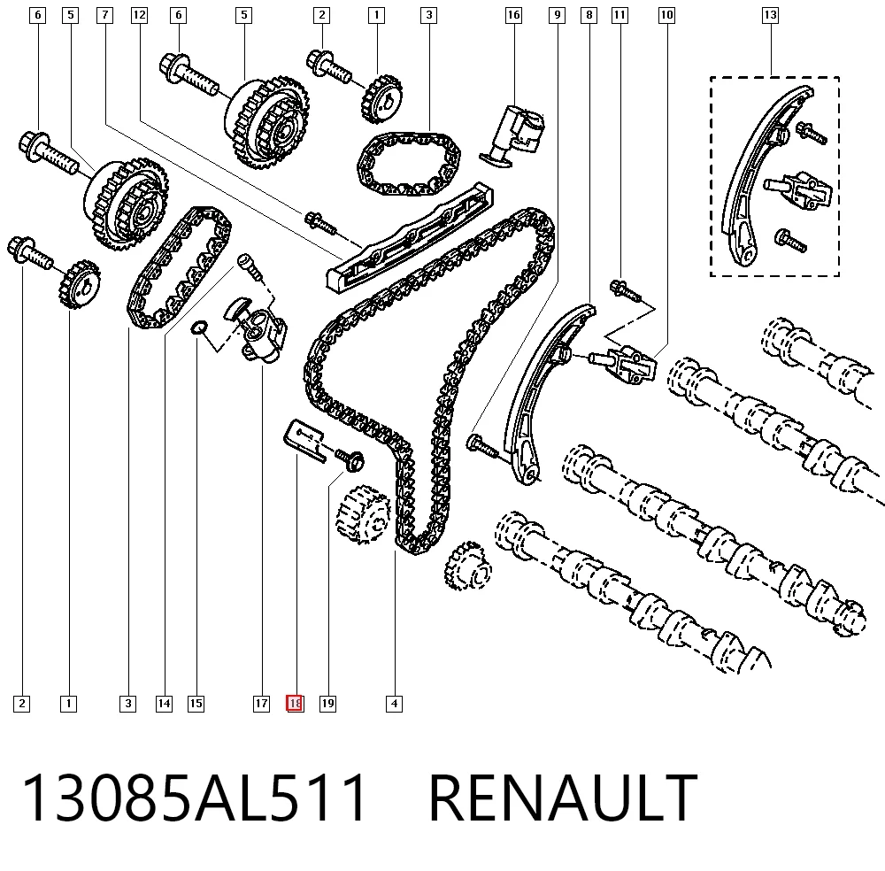 13085AL511 Renault (RVI)