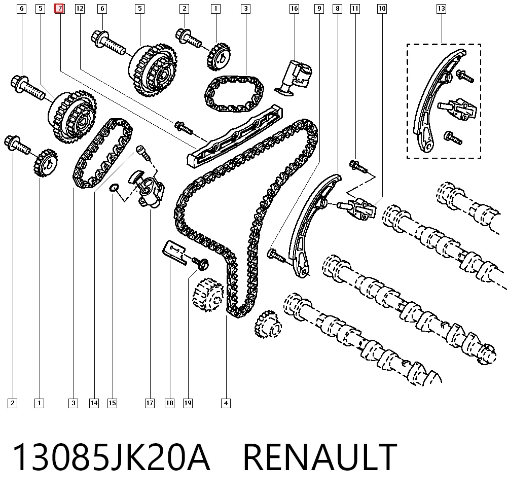 13085JK20A Renault (RVI)