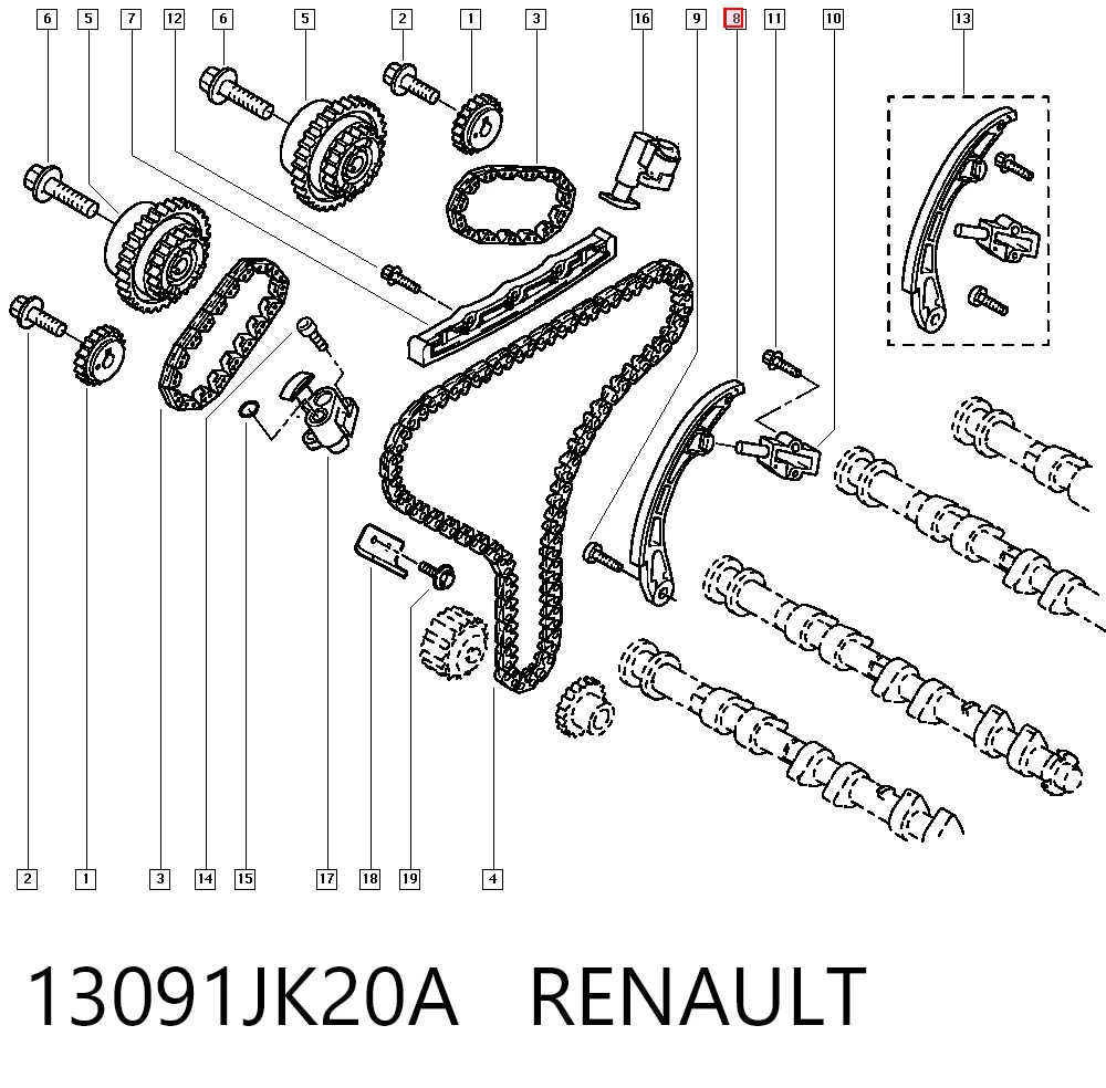13091JK20A Renault (RVI)