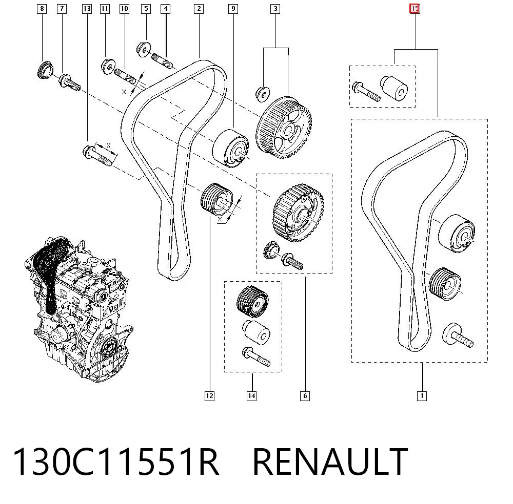 130C11551R Renault (RVI)