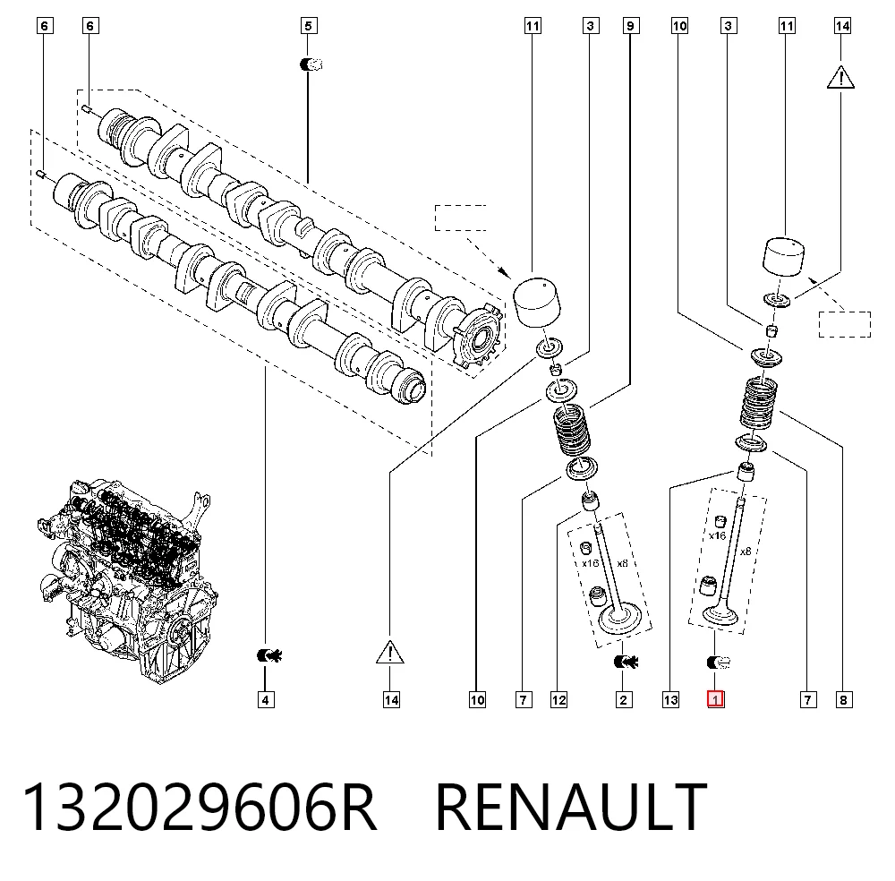132029606R Renault (RVI)