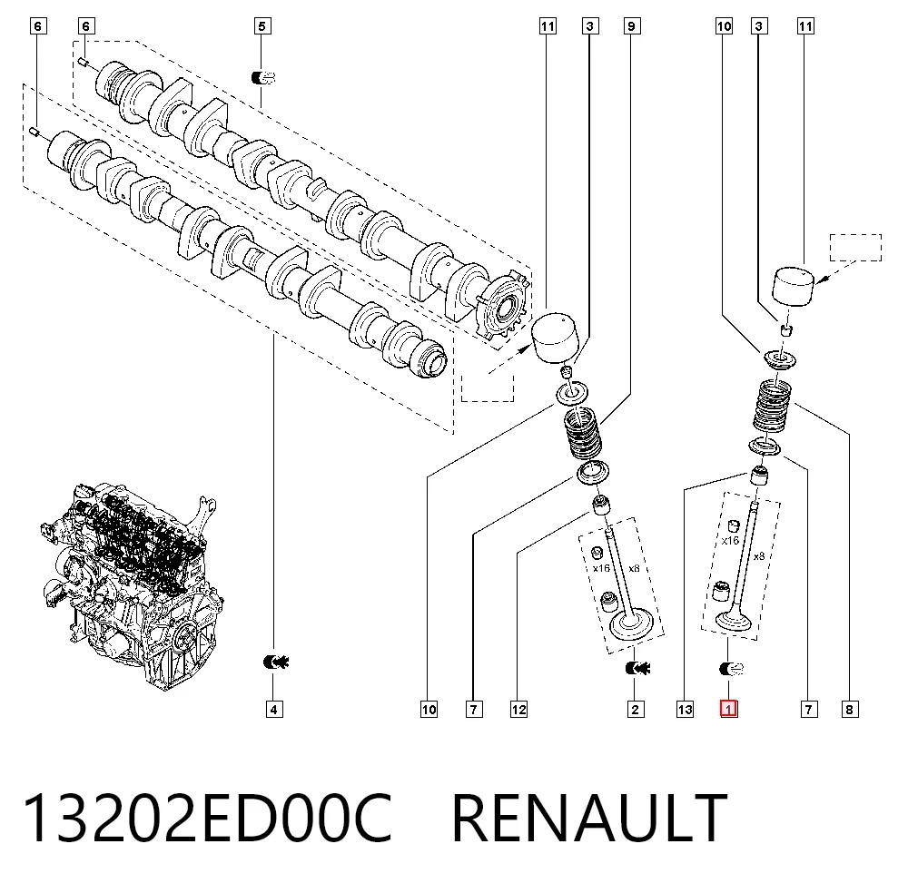 13202ED00C Renault (RVI)