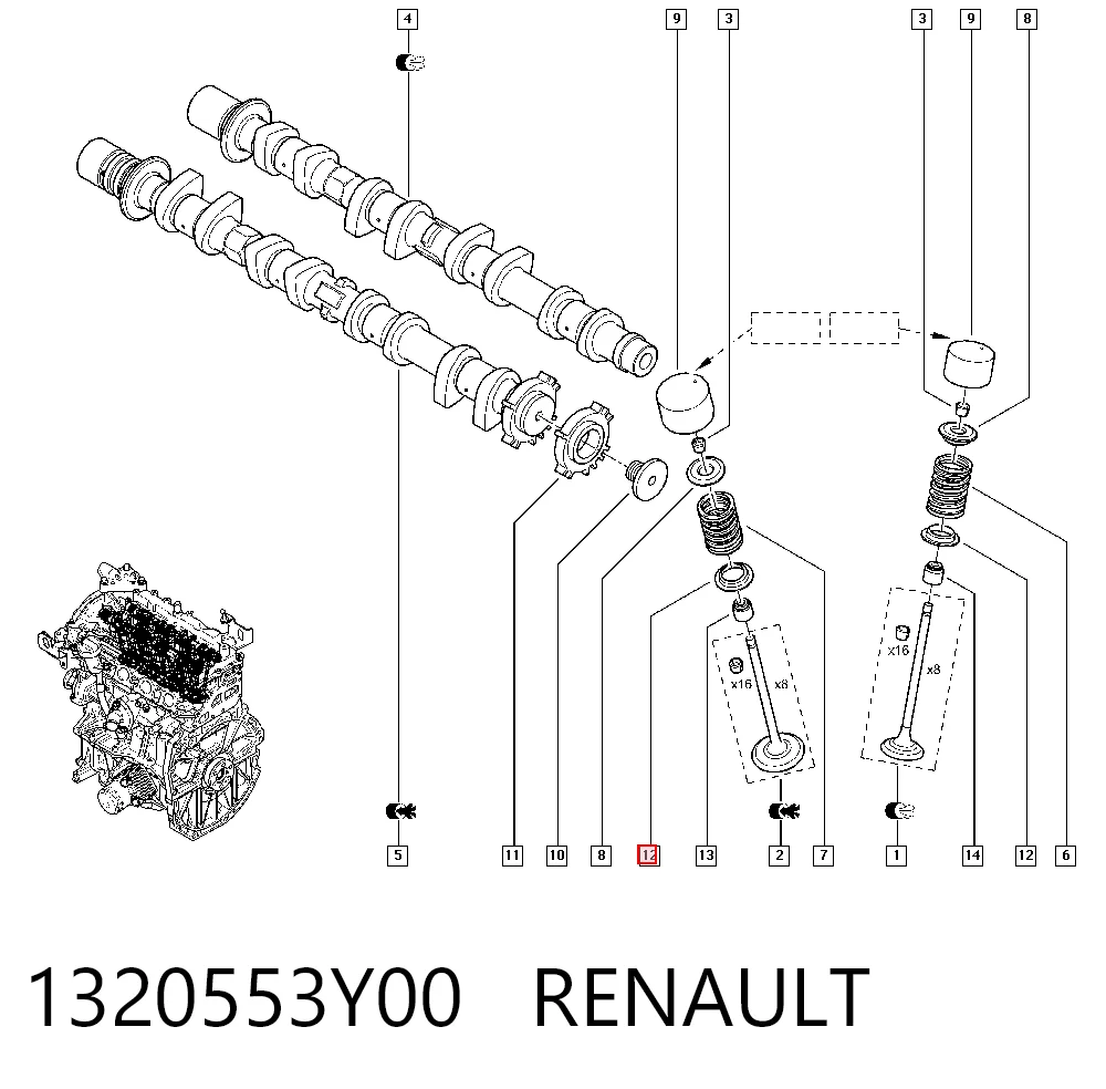 1320553Y00 Renault (RVI)