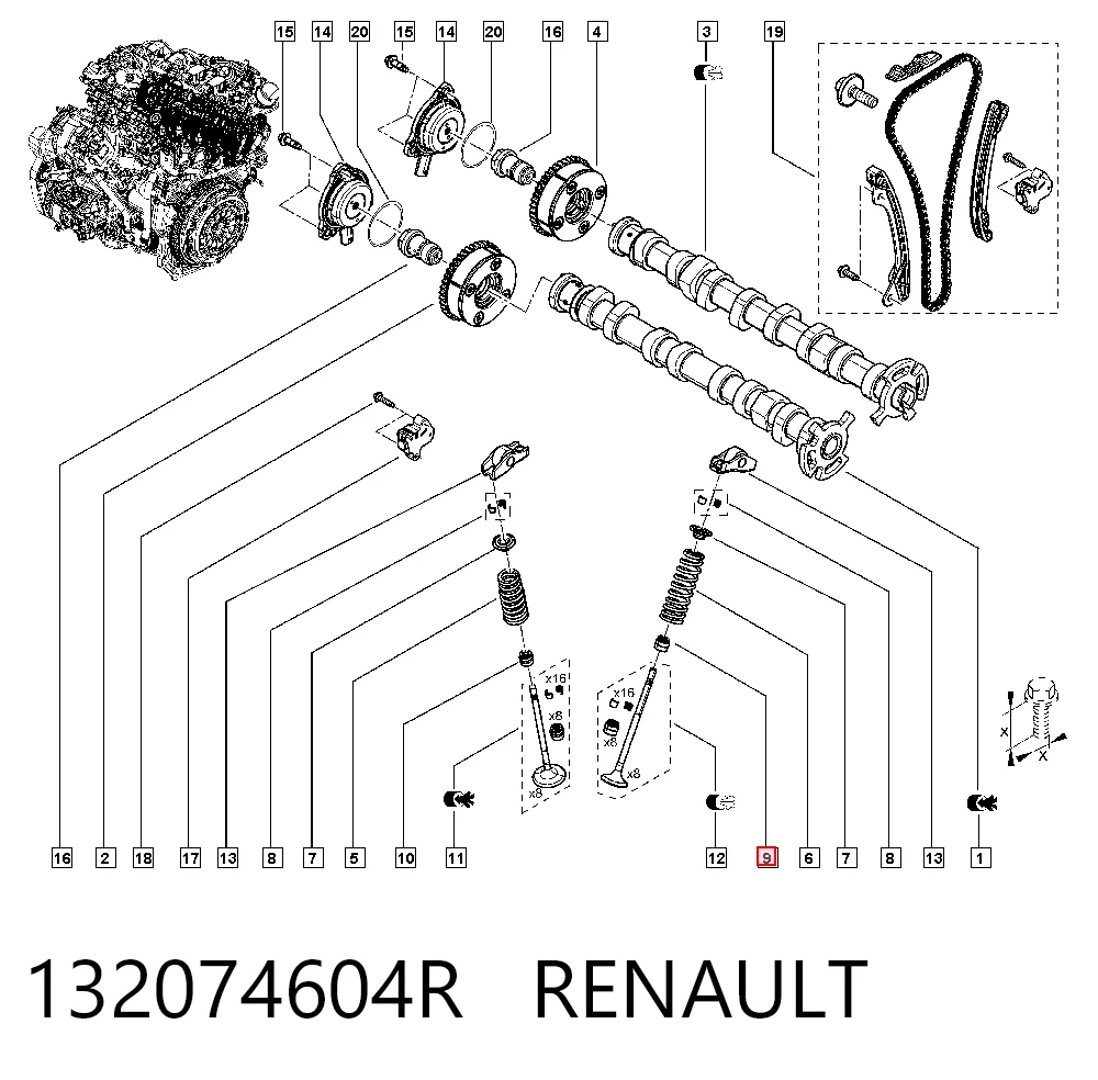 132074604R Renault (RVI)