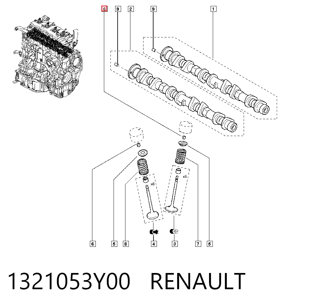 1321053Y00 Renault (RVI)