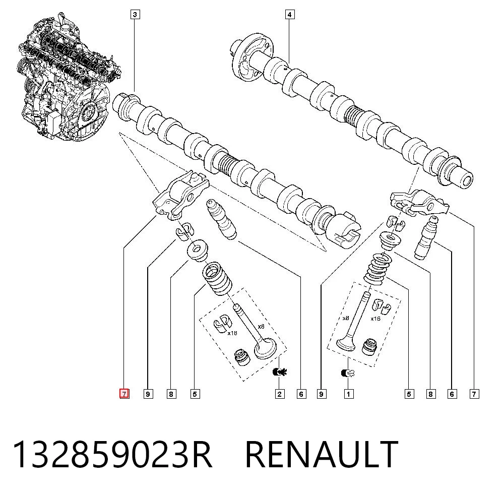 132859023R Renault (RVI)