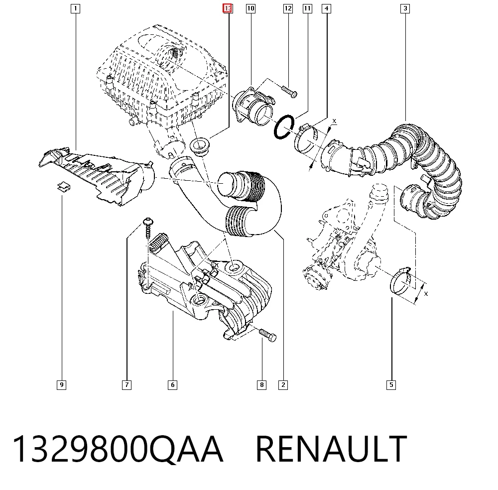1329800QAA Renault (RVI)