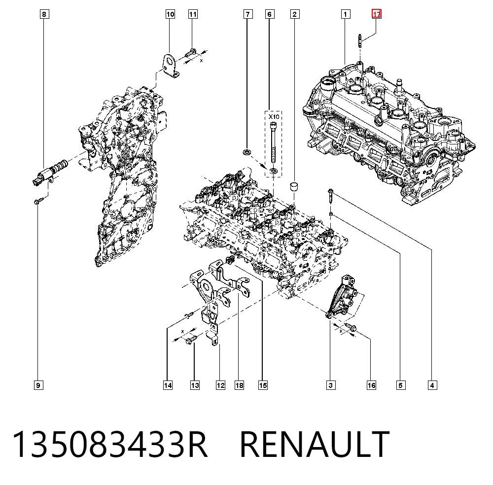 135083433R Renault (RVI)
