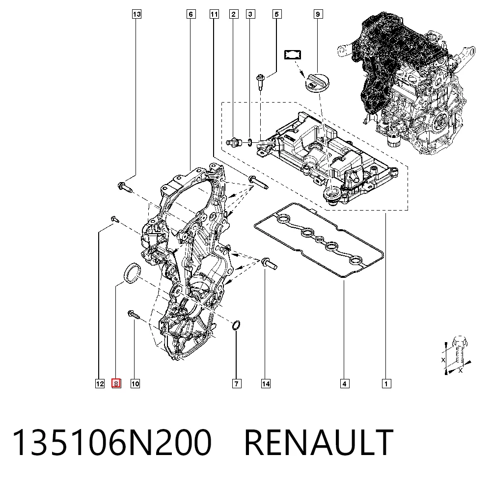 135106N200 Renault (RVI)