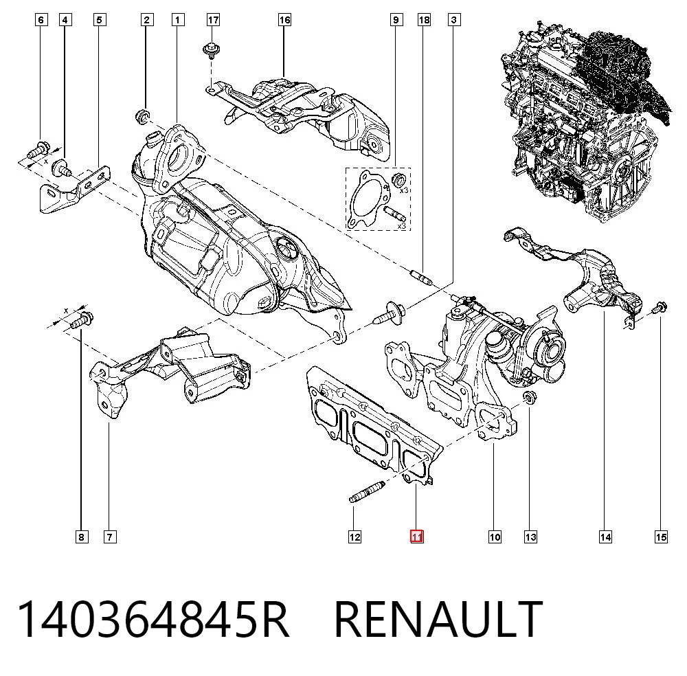 140364845R Renault (RVI)