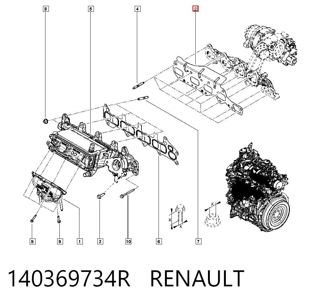 140369734R Renault (RVI)