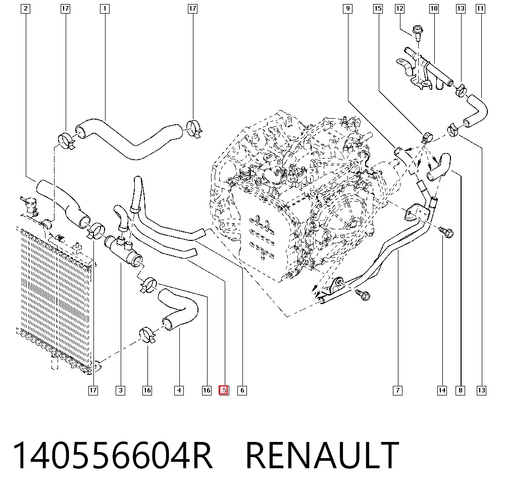 140556604R Renault (RVI)