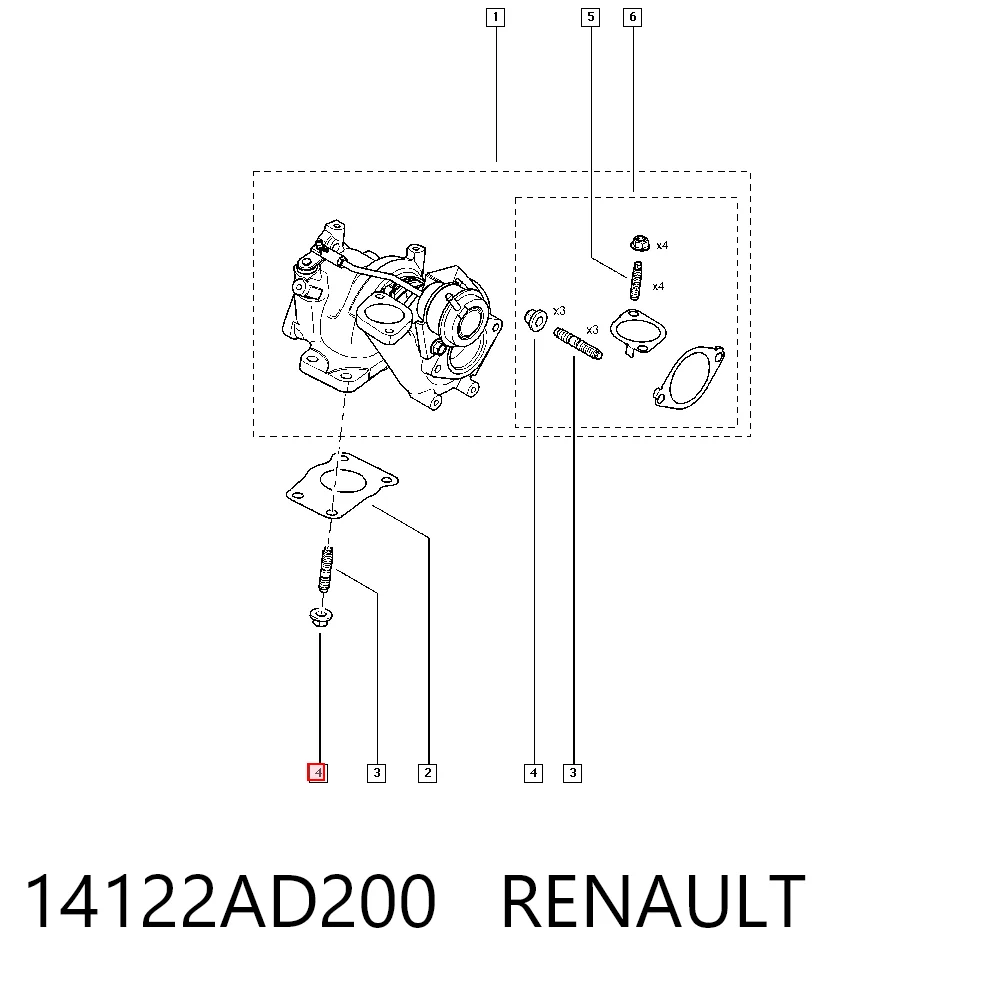 14122AD200 Renault (RVI)