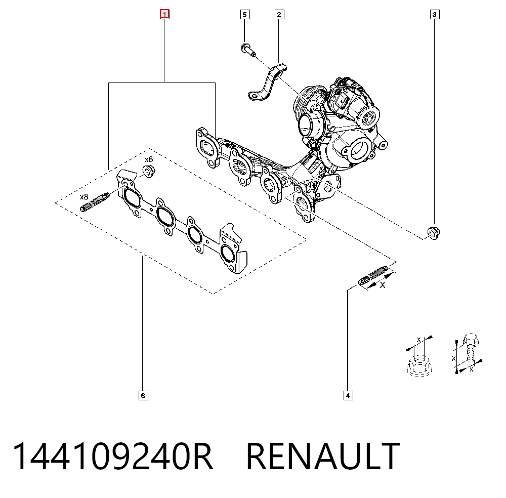 16359880057 Borg-Warner Turbina