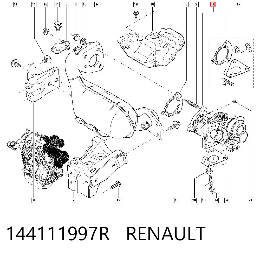 144111997R Renault (RVI)
